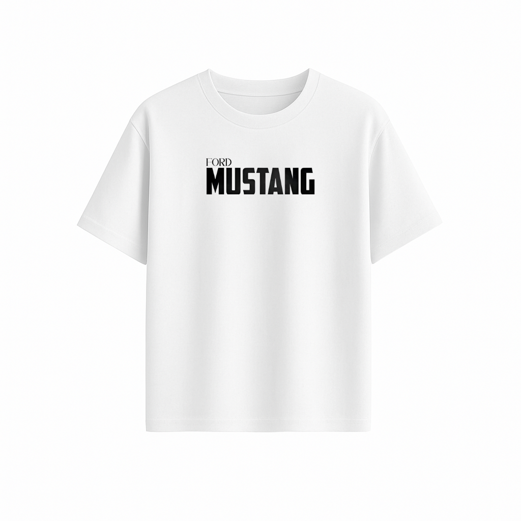 FORD MUSTANG OVERSIZED PRINTED T-SHIRT